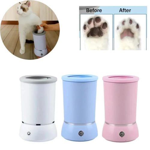 La manera más rápida de limpiar las patitas de tu perro