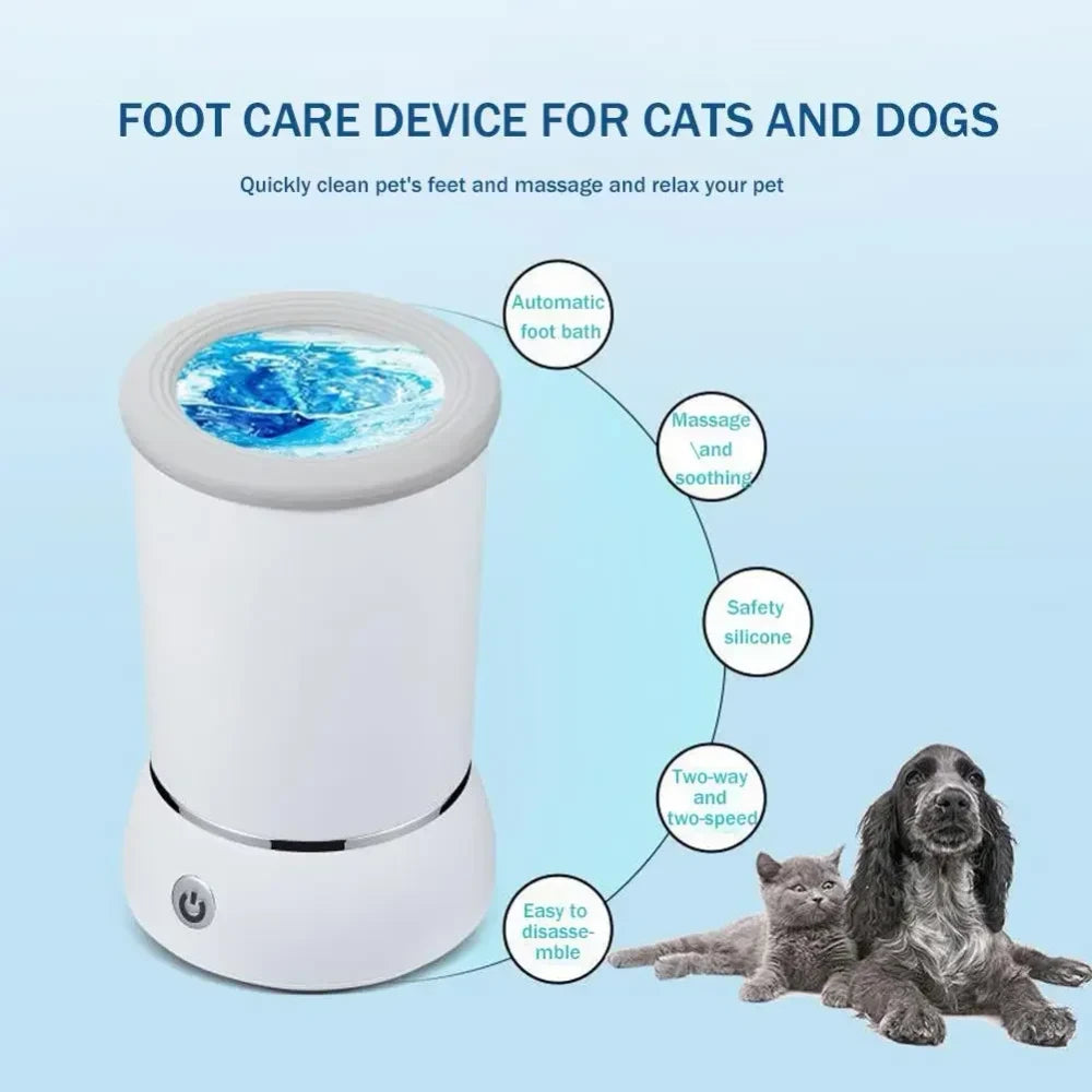 La manera más rápida de limpiar las patitas de tu perro
